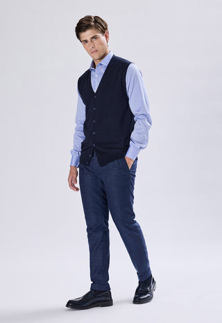 Single-breasted vest