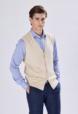 Single-breasted vest