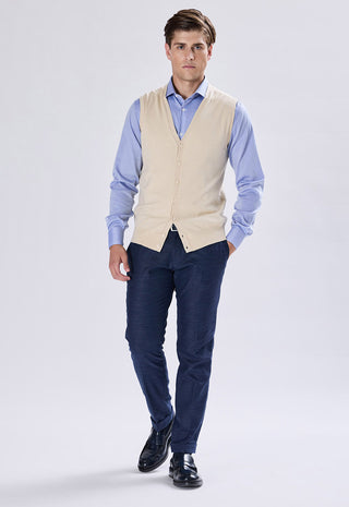 Single-breasted vest