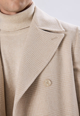 Cappotto Doppiopetto Check a Quadri