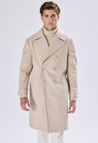 Cappotto Doppiopetto Check a Quadri