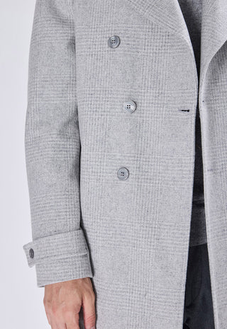 Cappotto Doppiopetto Check a Quadri