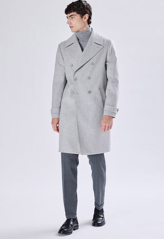 Cappotto Doppiopetto Check a Quadri