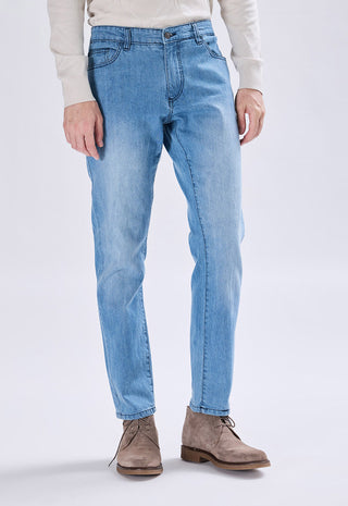 Five-Pocket Wash Jeans