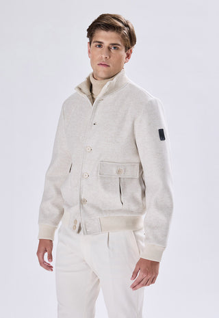 Bomber Wool Touch|Colore:Beige