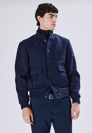 Wool Bomber Jacket