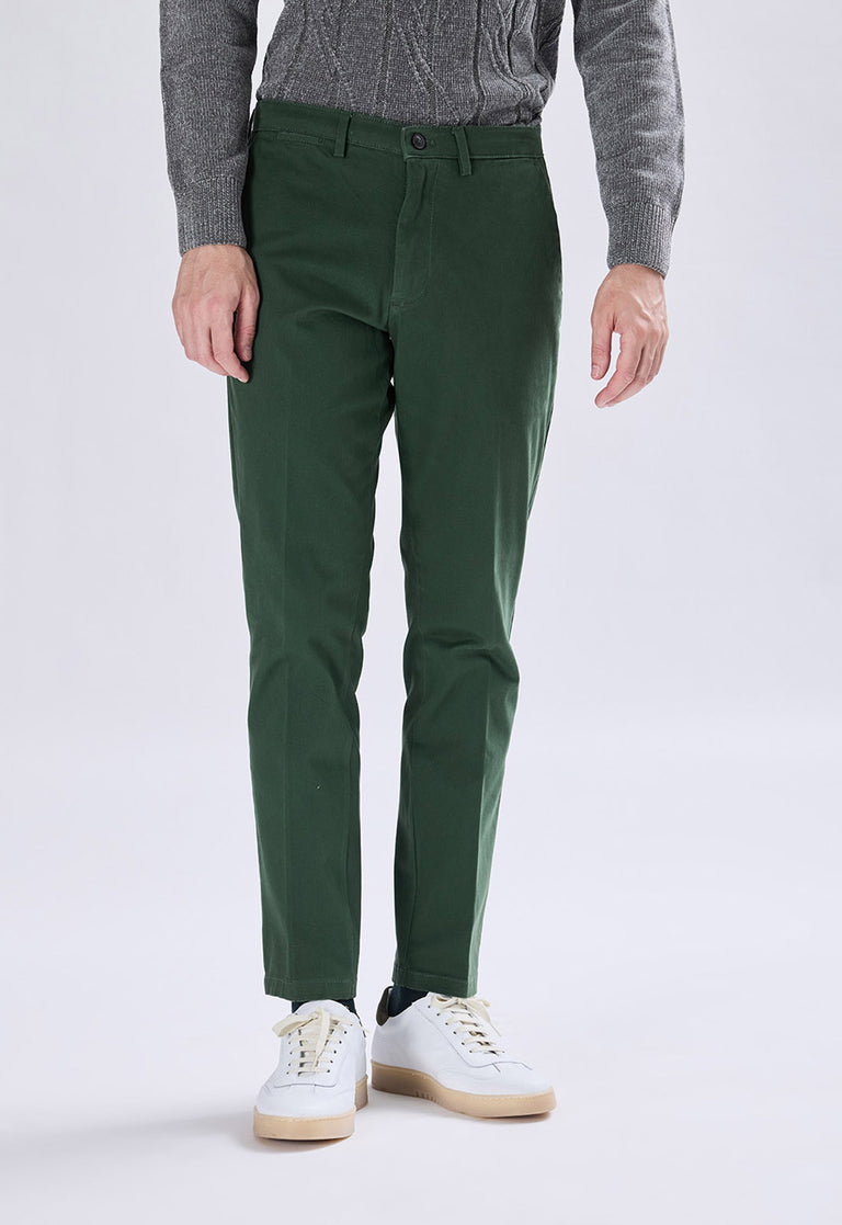 Soroor Pantaloni chino skinny fit da uomo, eleganti pantaloni chino da lavoro, pantaloni casual da uomo, comodi pantaloni chino per tutti i giorni, in twill di cotone elasticizzato di alta qualità
