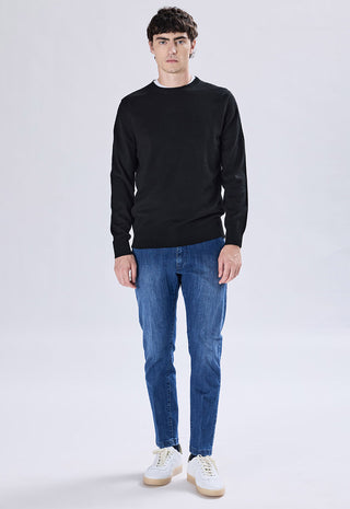 Maglia Girocollo Misto Lana