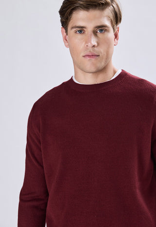 Maglia Girocollo Misto Lana