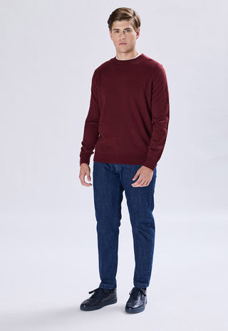 Maglia Girocollo Misto Lana