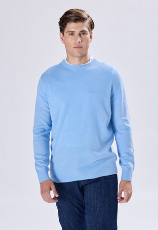 Maglia Girocollo Misto Lana