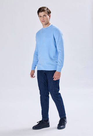 Maglia Girocollo Misto Lana