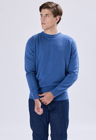 Maglia Girocollo Misto Lana