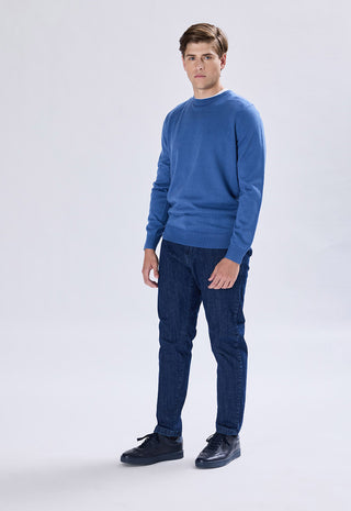 Maglia Girocollo Misto Lana