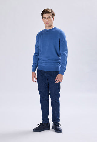 Maglia Girocollo Misto Lana
