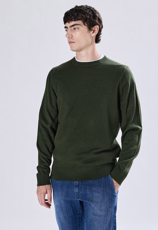 Maglia Girocollo Misto Lana