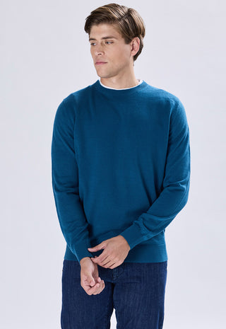 Maglia Girocollo Misto Lana