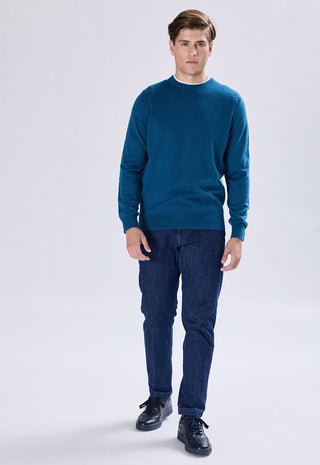 Maglia Girocollo Misto Lana
