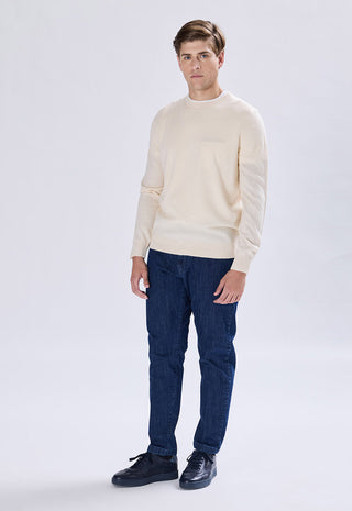 Maglia Girocollo Misto Lana