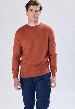 Maglia Girocollo Misto Lana