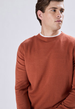 Maglia Girocollo Misto Lana