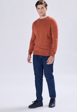 Maglia Girocollo Misto Lana