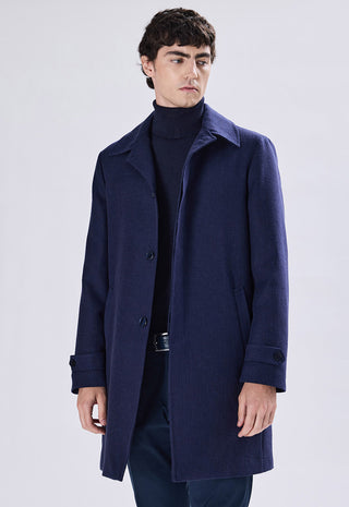Trench Elegante|Colore:Blu