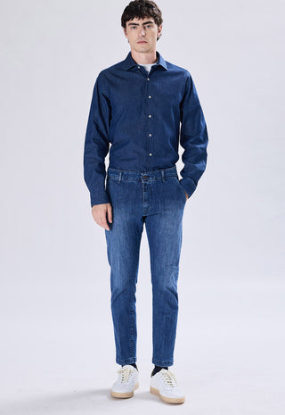 Camicia in Denim Regular Fit