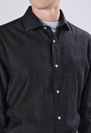 Camicia in Denim Regular Fit