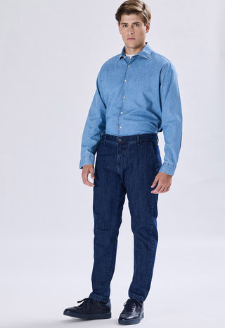Camicia in Denim Regular Fit