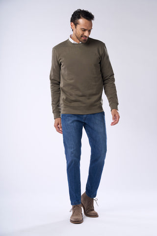 Felpa in Caldo Cotone