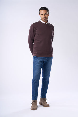 Felpa in Caldo Cotone