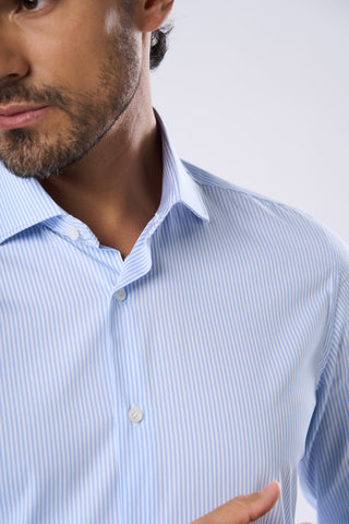 Camicia a Righe Slim Fit