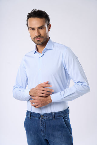 Camicia a Righe Slim Fit