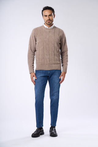 Maglia Girocollo in Ciniglia