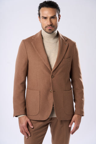 Giacca in Flanella|Colore:Cammello