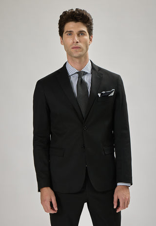 Abito Classico Monopetto Lana Pettinata Compatta