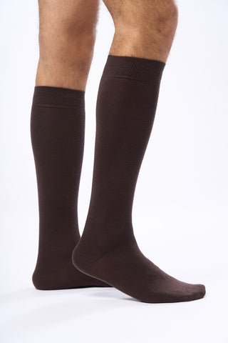 Calza Lunga Filo di Scozia|Colore:Moro