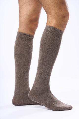 Calza Lunga Filo di Scozia|Colore:Talpa
