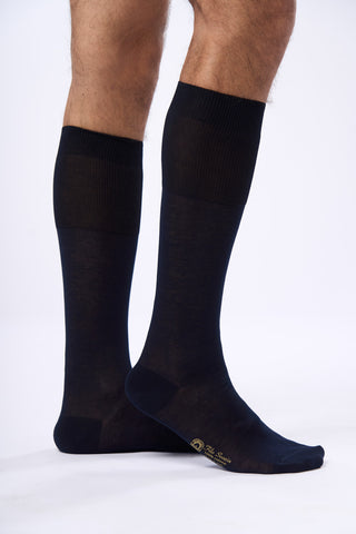 Calza Lunga Filo di Scozia|Colore:Nero