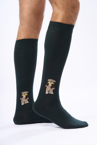 Calza Lunga Teddy|Colore:Verdone