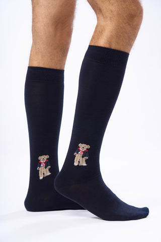 Calza Lunga Teddy|Colore:Blu