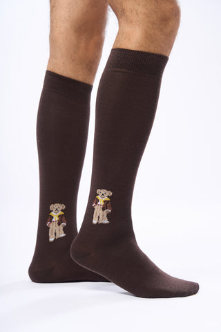 Calza Lunga Teddy|Colore:Moro