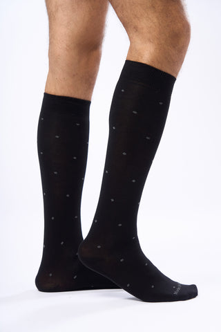 Calza Lunga Polka|Colore:Nero