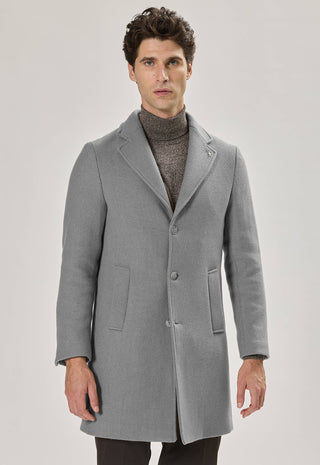 Cappotto Monopetto|Colore:Grigio