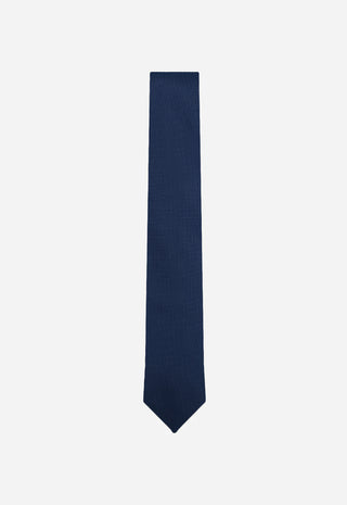 Cravatta Texture a Diamante|Colore:Blu