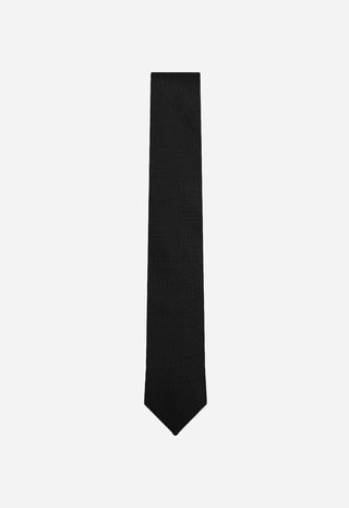 Cravatta Texture a Diamante|Colore:Nero