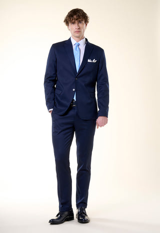 Abito Classico in Lana di Tasmania|Colore:Blu